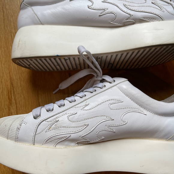 Jeffrey Campbell Flame “Hot Rod” Platform Sneakers - Picture 3 of 8